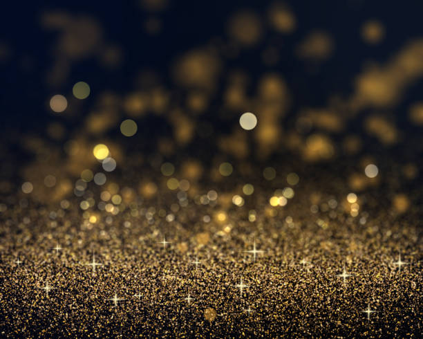 istock Christmas background of gold glitter 853948362