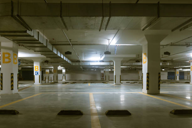 istock city under ground parking site in motion blur 853952492