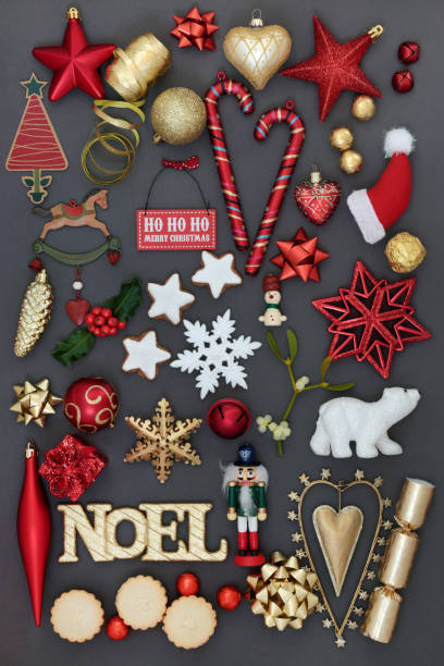 istock Noel Sign with Christmas Decorations 853959368