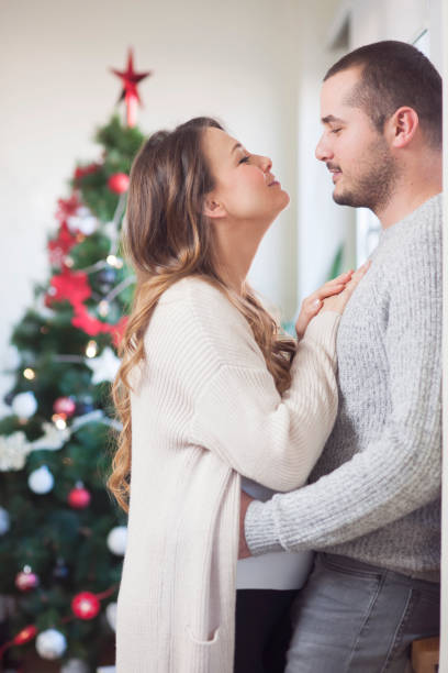 istock Waiting for Christmas and baby 853959452