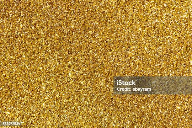 Sfondo Glitter Oro - Fotografie stock e altre immagini di Oro - Metallo - Oro - Metallo, Dorato - Colore descrittivo, Compleanno