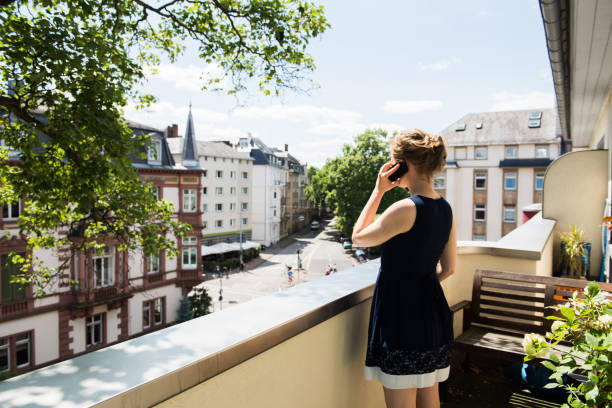 istock Blond young woman on the phone 853989528