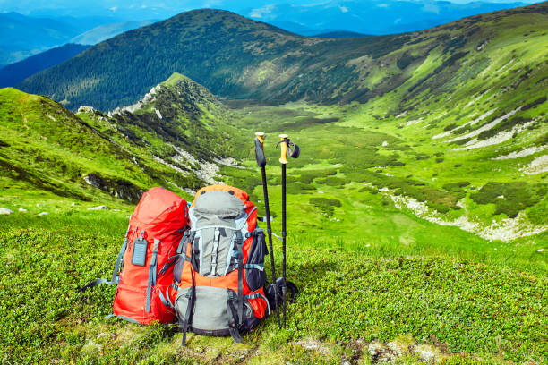 istock Traveling in the mountains, in the wild. 854000834