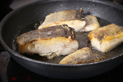 Cook fish in the pan, Portugal