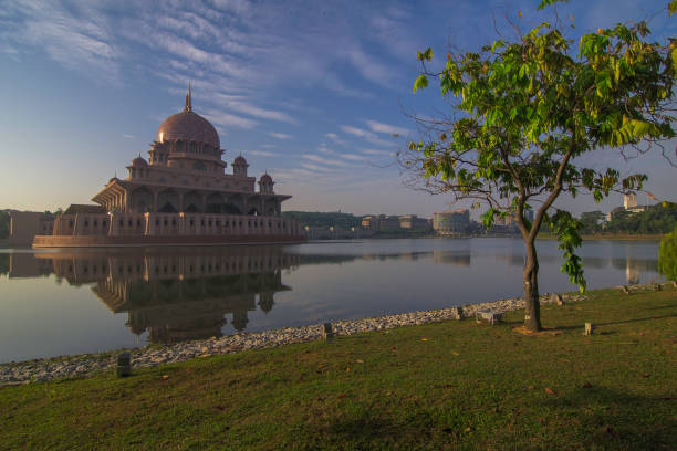 istock Putra Mosque in some angle of view during sunset / sunrise 854032022