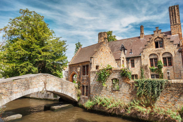 istock Canals of Gent, Belgium 854048566