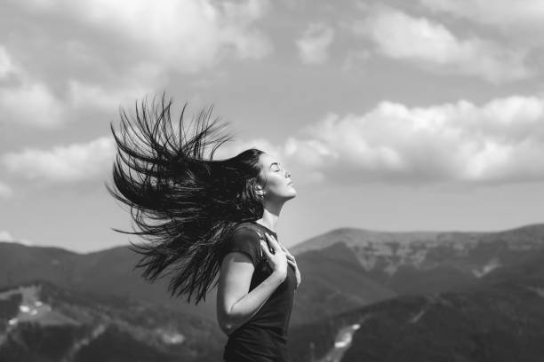 istock Pretty brunette girl outdoor 854049328