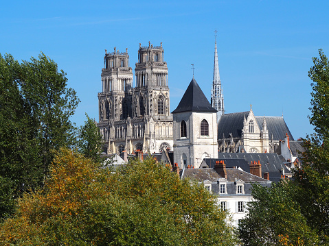 cathedral of orleans on the loire