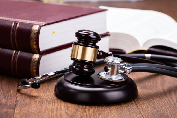 istock Gavel With Medical Stethoscope 854079238