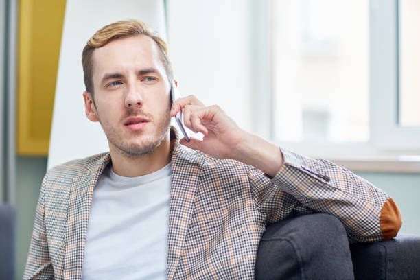 istock Conducting Telephone Negotiations 854094628