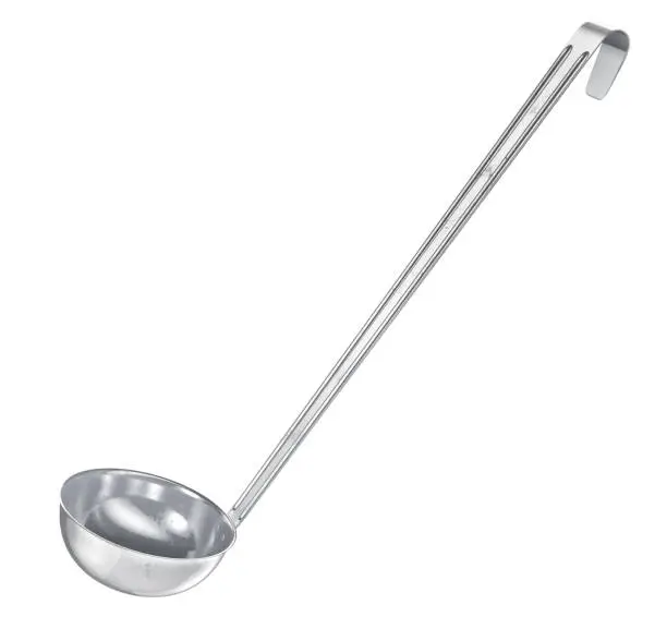 Kitchen ladle isolated on a white background. 3d illustration