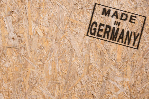 Made in Germany corner stock photo