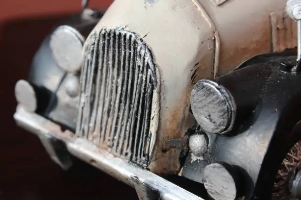 A decorative old-car