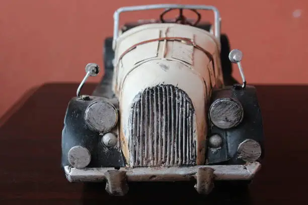 A decorative old-car