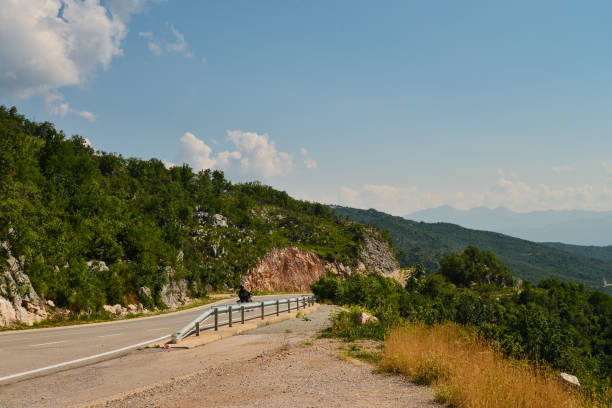 istock An empty road in the mountains of Montenegro 854109834