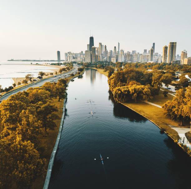 istock autumn skyline of chicago 854117576