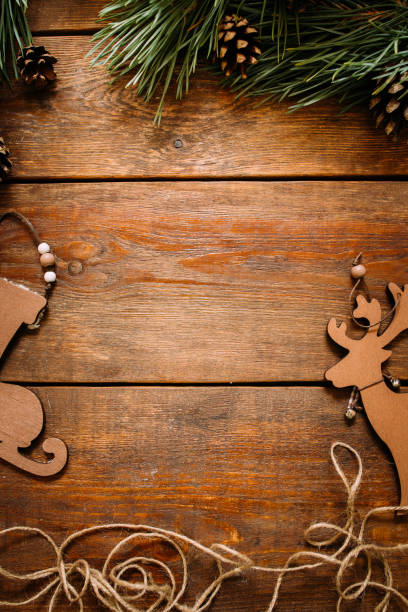 istock Christmas and New Year holiday background 854120742