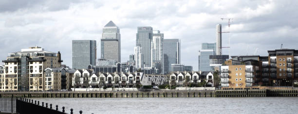 istock Canary Wharf London view 854143404