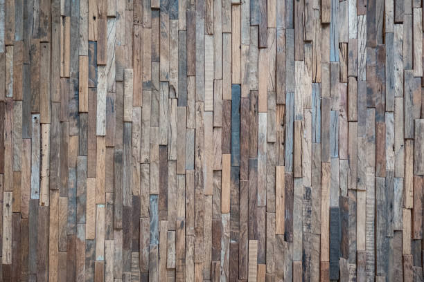 Graphic Reclaimed Wood Background