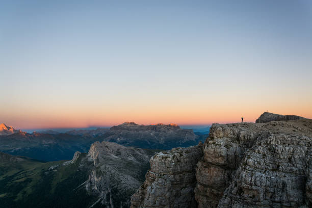 istock Sunrise over the dolomite mountains, Italy 854151934