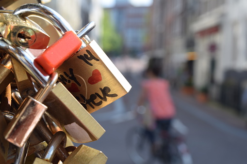 Amsterdam Love lock