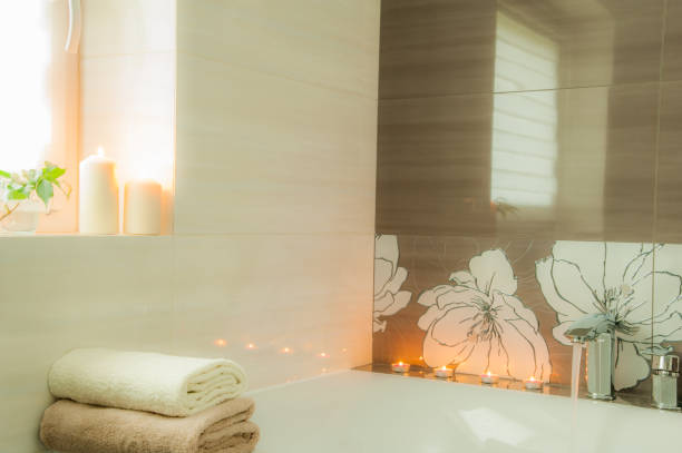 istock relax in the bathroom / relaxation zone 854169610