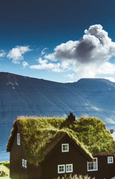 istock village at saksun with grass on the roof 854176454