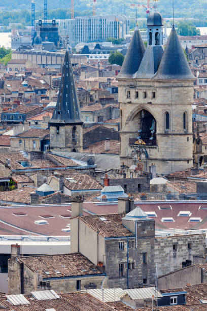 istock Big bell or Porte Saint-Eloi in Bordeaux 854179170