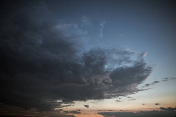 Colorful background: blue/gray sky overlay, at sunset