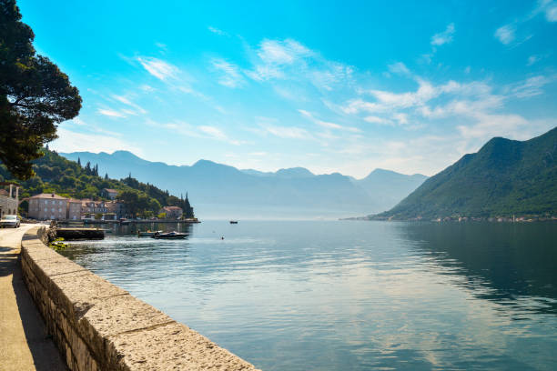 istock View on  Boka Kotorska bay 854191994