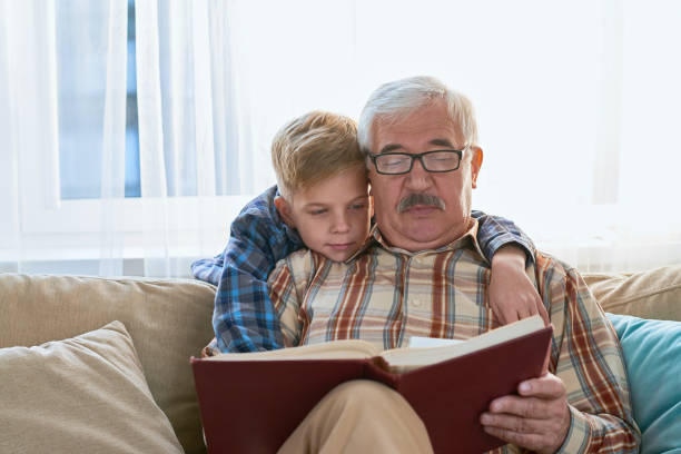 istock Best leisure with grandson 854195000