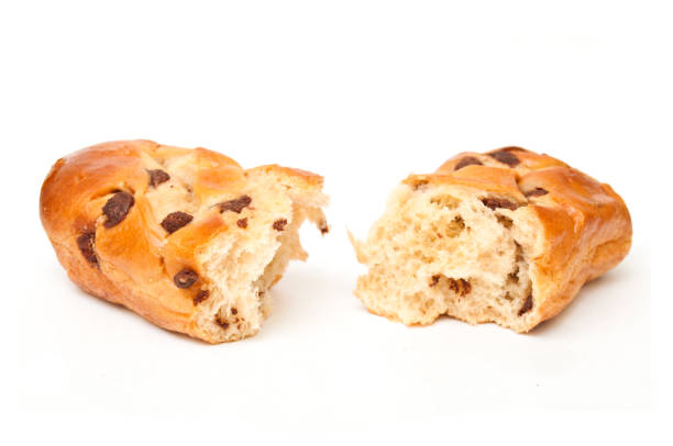istock french chocolatine on white background 854198870