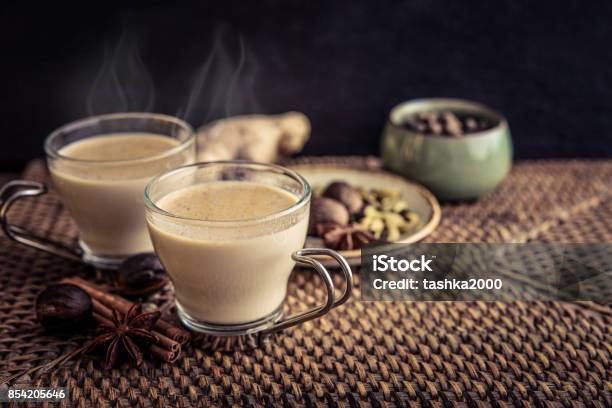 Masala Chai Tea Stock Photo - Download Image Now - Allspice, Anise, Black  Color - iStock