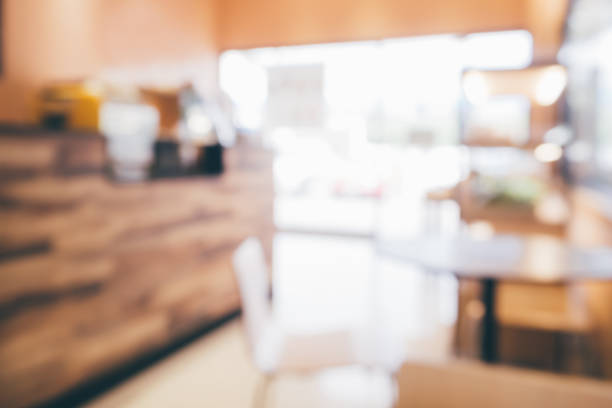 istock blur cafe coffee shop restaurant interior abstract background 854219830