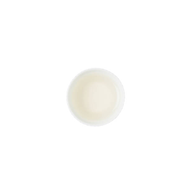 istock Cup of tea isolated on white background, top view 854222742
