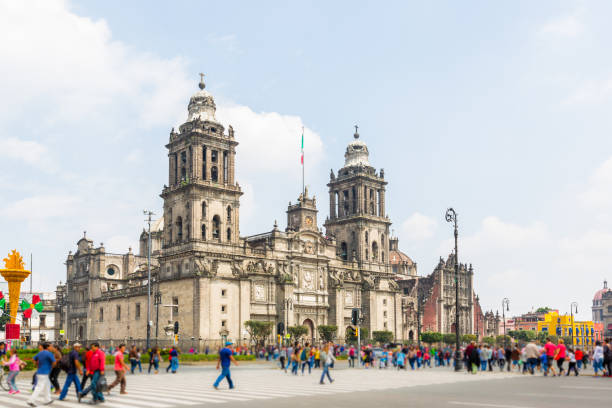 istock Cathedral of Mexico Zocalo 854229600