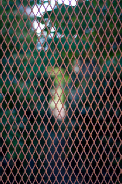 istock Steel Grating Alley 854240400