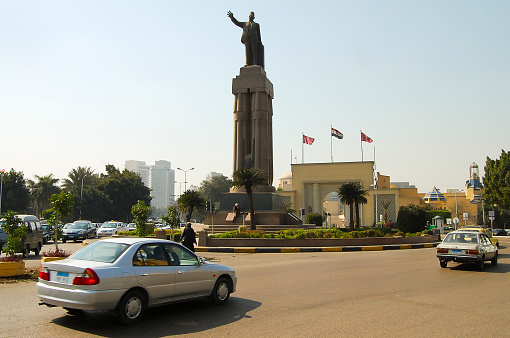 Saad Zaghloul Statue - Cairo - Egypt