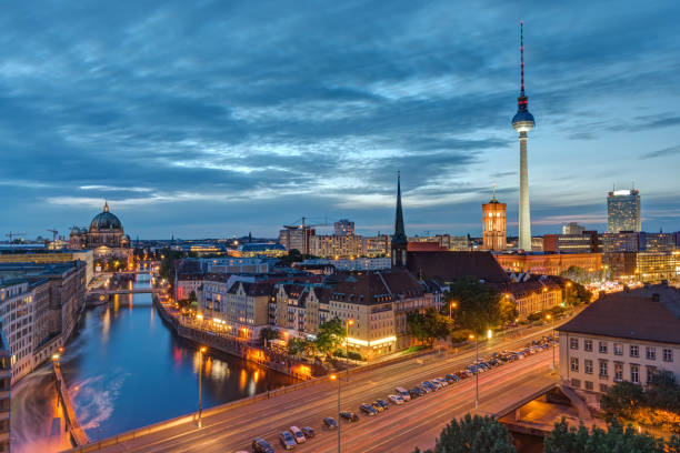 istock Downtown Berlin with the famous Television Tower 854261840