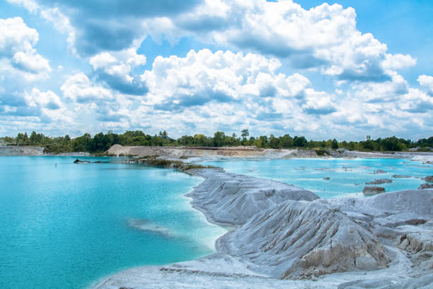 istock Kaolin Lake Belitong Island - Indonesia 854265436