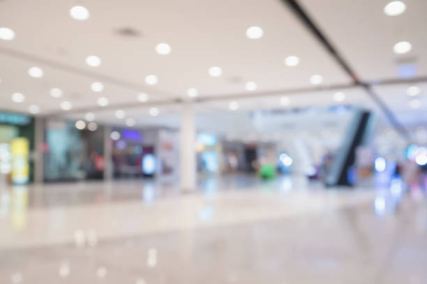 istock Abstract blur defocused shopping mall interior background 854265610