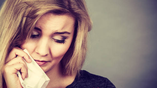 istock Sad, depressed woman crying having depression 854283998