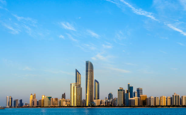 istock Abu Dhabi City Skyline, United Arab Emirates 854304976