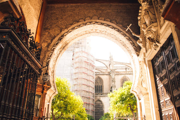 istock La Giralda as seen from arch 854320564