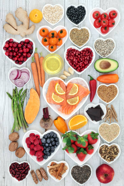 istock Healthy Heart Food and Medicinal Herbs 854329052