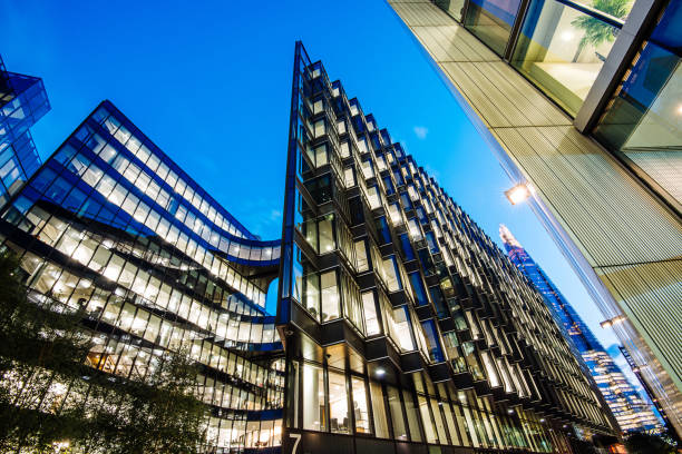 istock Modern corporate buildings in London, UK 854341200