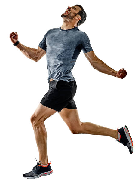 istock man runner jogger running jogging isolated shadows 854342572