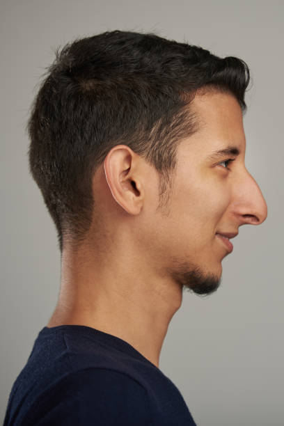 istock Profile portrait of young hispanic man 854349466