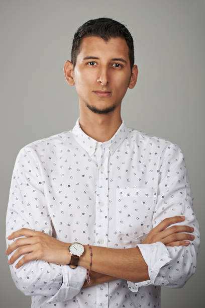 istock Portrait of confident young man 854349492