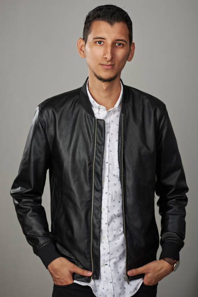 istock Young hispanic man in casual cloth 854349542